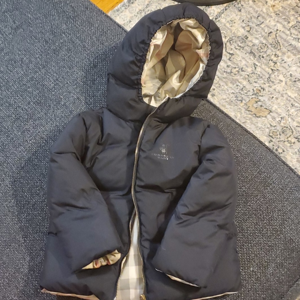 Authentic Burberry Puffer Coat,